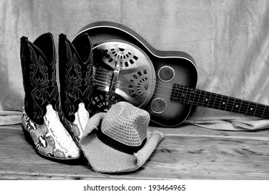 black and white snakeskin cowboy boots