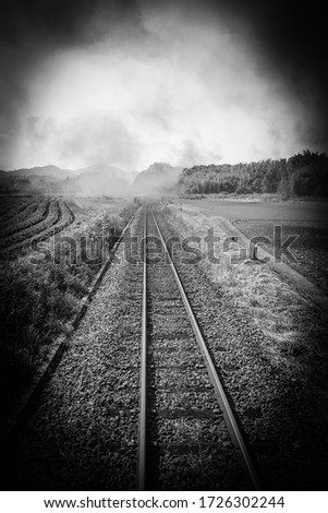 Similar – Image, Stock Photo Long Way Home