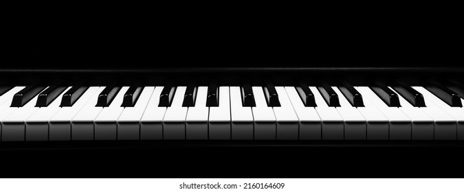 Black And White Piano Keys