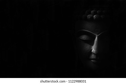 1,488 Black White Buddha Picture Images, Stock Photos & Vectors |  Shutterstock