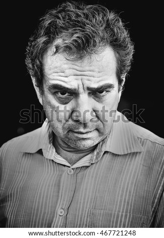 Similar – Image, Stock Photo hypnotic Man