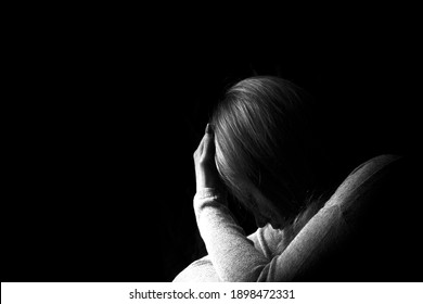 Young Woman Fear Cry Images Stock Photos Vectors Shutterstock
