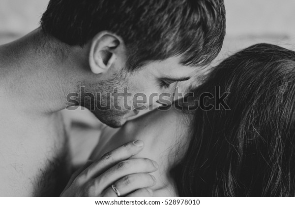 Couples erotic sensual elegant black white