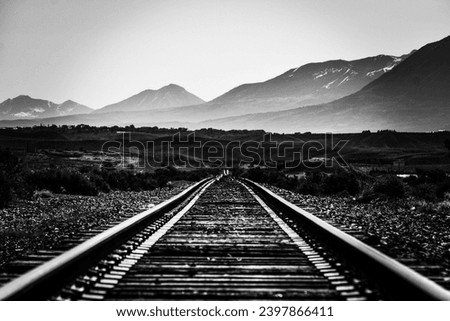 Similar – Image, Stock Photo Long Way Home