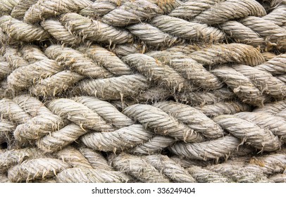 Black And White Rope Texture