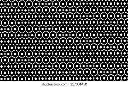 Black and white seamless pattern