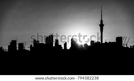 Similar – Berlin Skyline Horizont