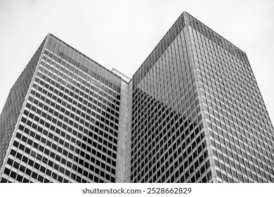 Black and white street building in Montreal Canada - Powered by Shutterstock