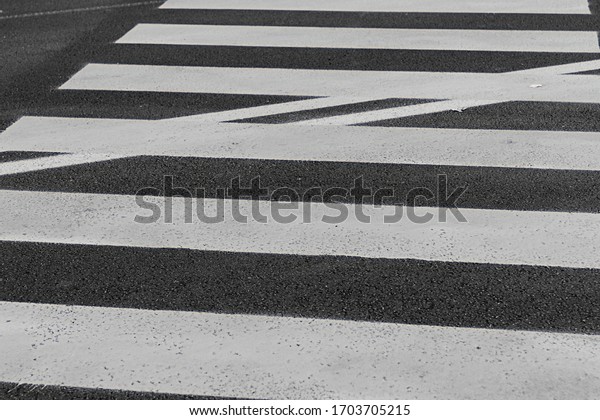 Black\
and white stripes on the street. texture\
background