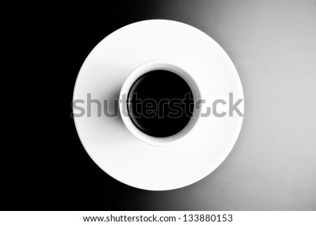 Image, Stock Photo Coffee black without everything