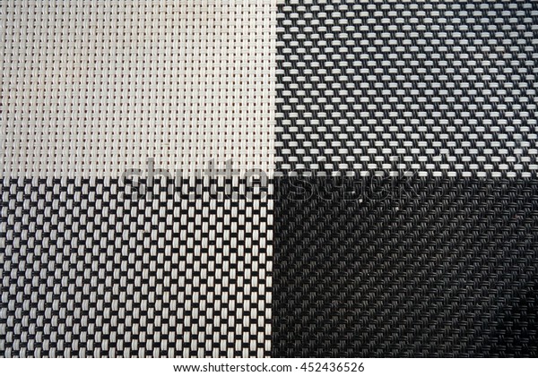 Black White Table Mat Texture Space Stock Photo Edit Now 452436526