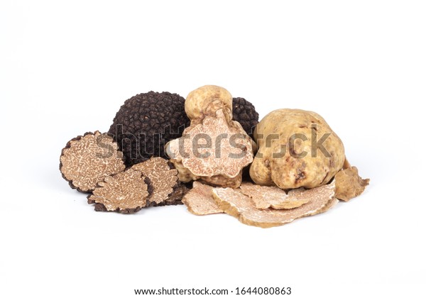 Black White Truffles Slices Stock Photo (Edit Now) 1644080863