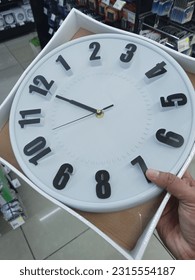 Black and White Wall Clock