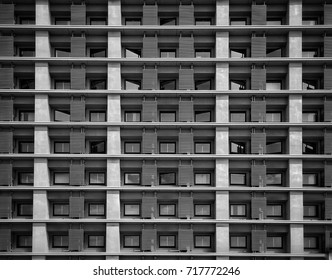 Black White Window Pattern Modern Building Stock Photo (edit Now) 717772246