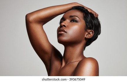 black woman's portrait 