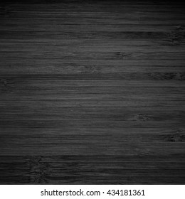 Black Wooden Background