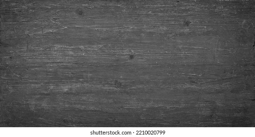 black wooden background. dark wood texture, vintage boards for design - Shutterstock ID 2210020799