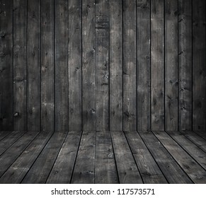 Black wooden laminate as a background
