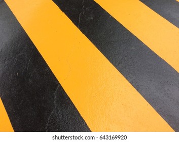 Black And Yellow Paint Floor Texture Pattern Background