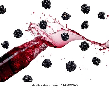 Blackberry Juice Splash