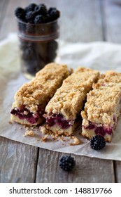 Blackberry Pie Bars