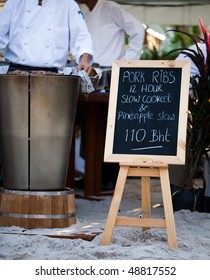 Blackboard At The Beach Restaurant