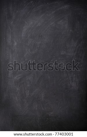 Blackboard / Chalkboard empty blank sign vertical. Used feel with great texture.