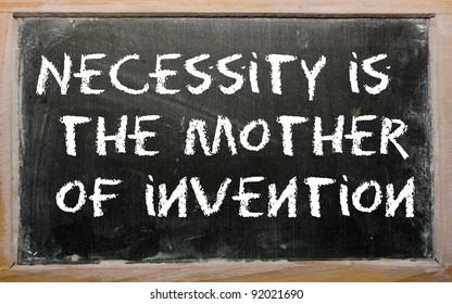 36 Necessity Is The Mother Of Invention Images, Stock Photos & Vectors ...