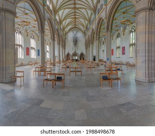 Blackburn , Lancashire-England - 09.06.2021 - Interior View Of Blackburn Cathedral