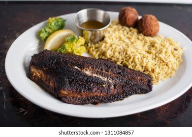 Blackened Catfish Plate