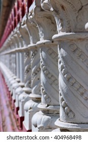 Blackfriars Bridge In London Close Up.