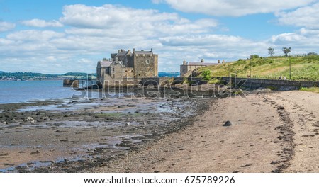 Blackness Castle, near the omonimous village in the council area of Falkirk, Scotland.