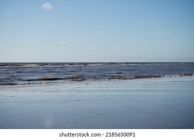 Blackpool Beach On A Sunny Day