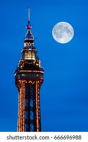 Blackpool Tower, Lancashire, England, UK