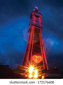 Blackpool Tower  In Lights