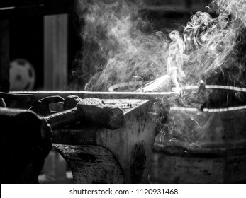 Blacksmith and Farrier work Gold Coast Queensland Australia June 2018 - Powered by Shutterstock