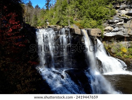 Blackwater Falls in Oakland, MD, October