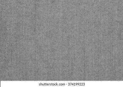 Black-white Herringbone Fabric Texture Pattern