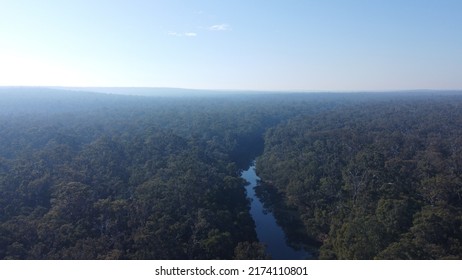 Blackwood River West Australia Ariel Footage