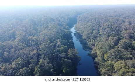 Blackwood River West Australia Ariel Footage