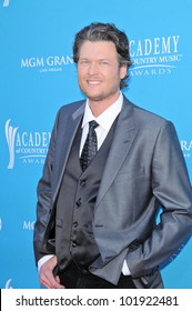 Blake Shelton At The 45th Academy Of Country Music Awards Arrivals, MGM Grand Garden Arena, Las Vegas, NV. 04-18-10