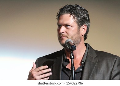 Blake Shelton At The 7th Annual ACM Honors, Ryman Auditorium, Nashville, TN 09-10-13