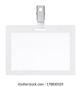 Blank badge isolated on white background - Shutterstock ID 178830329