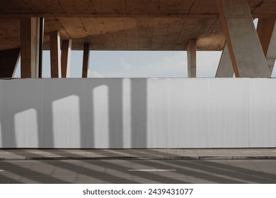 Blank Billboard Mockup on Street Wall - Powered by Shutterstock