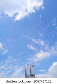 Blank Billboard With A Sky Background