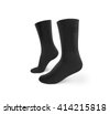 black sport socks