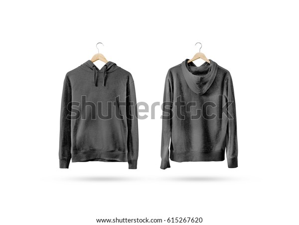 Download Blank Black Sweatshirt Mockup Set Hanging Stock Photo ...