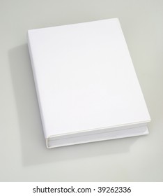 Blank Book Cover White