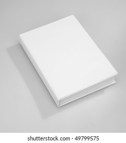 Blank Book Cover White