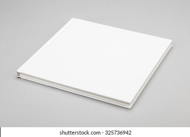 Blank Book With White Cover